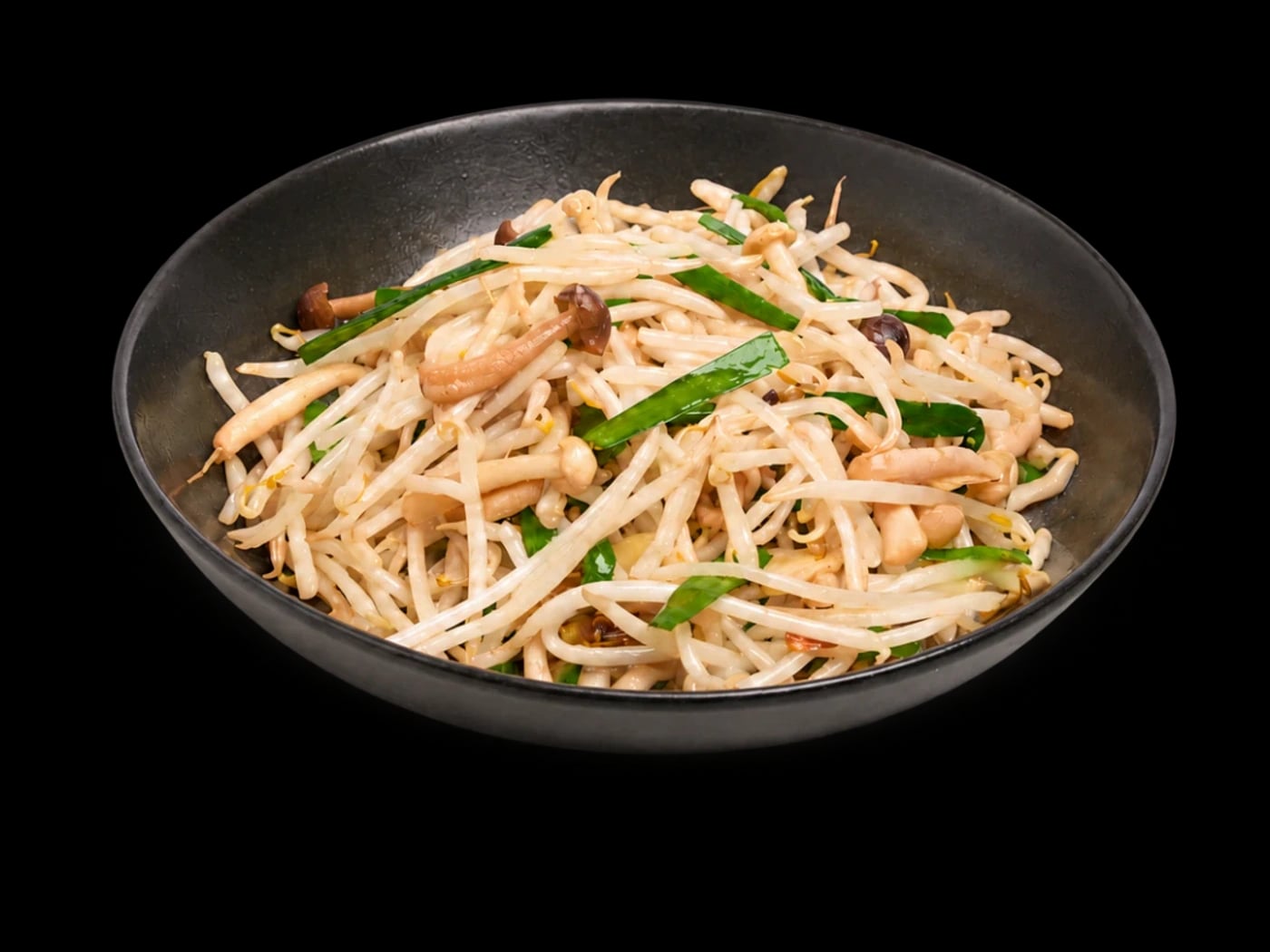 Stir-Fry Bean Sprouts with Garlic (Mushroom)