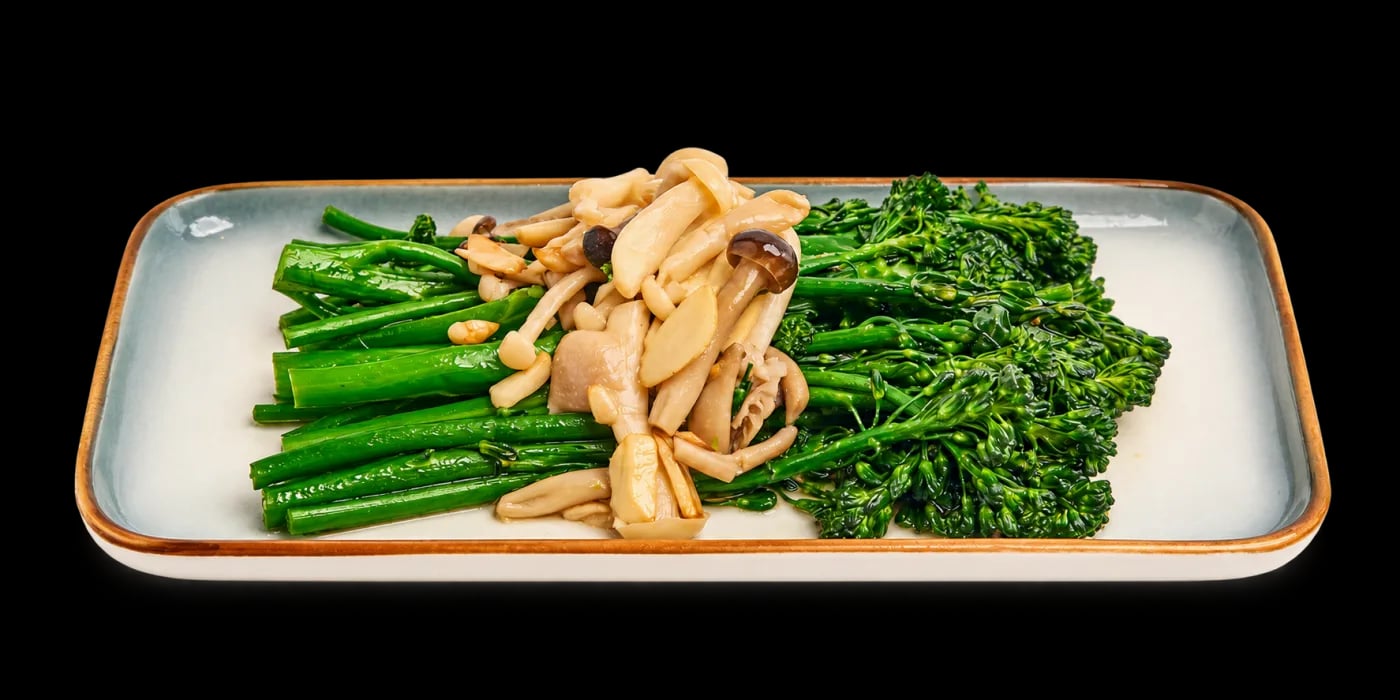 Mushroom Garlic Broccolini