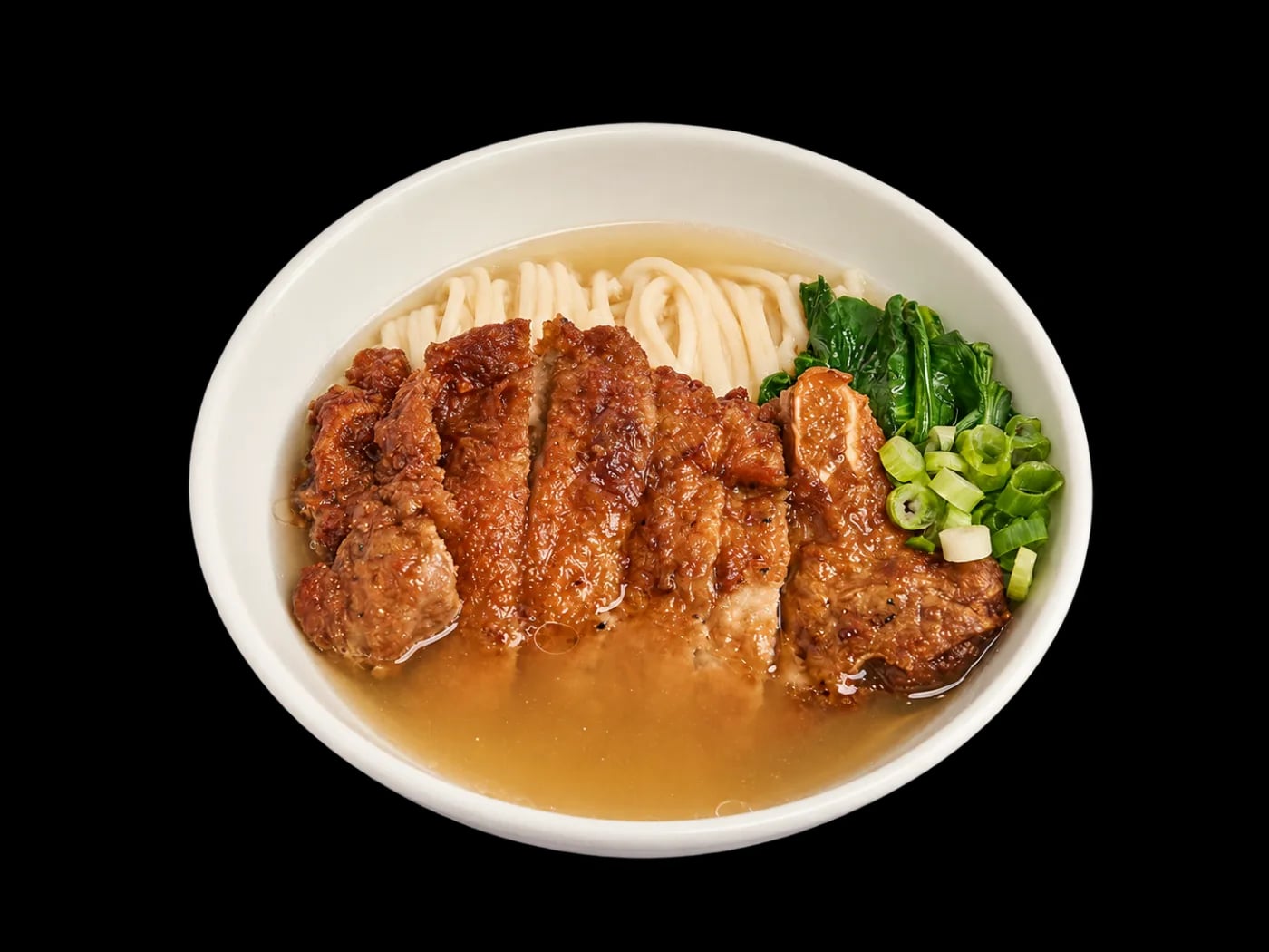 Pork Chop Noodle Soup