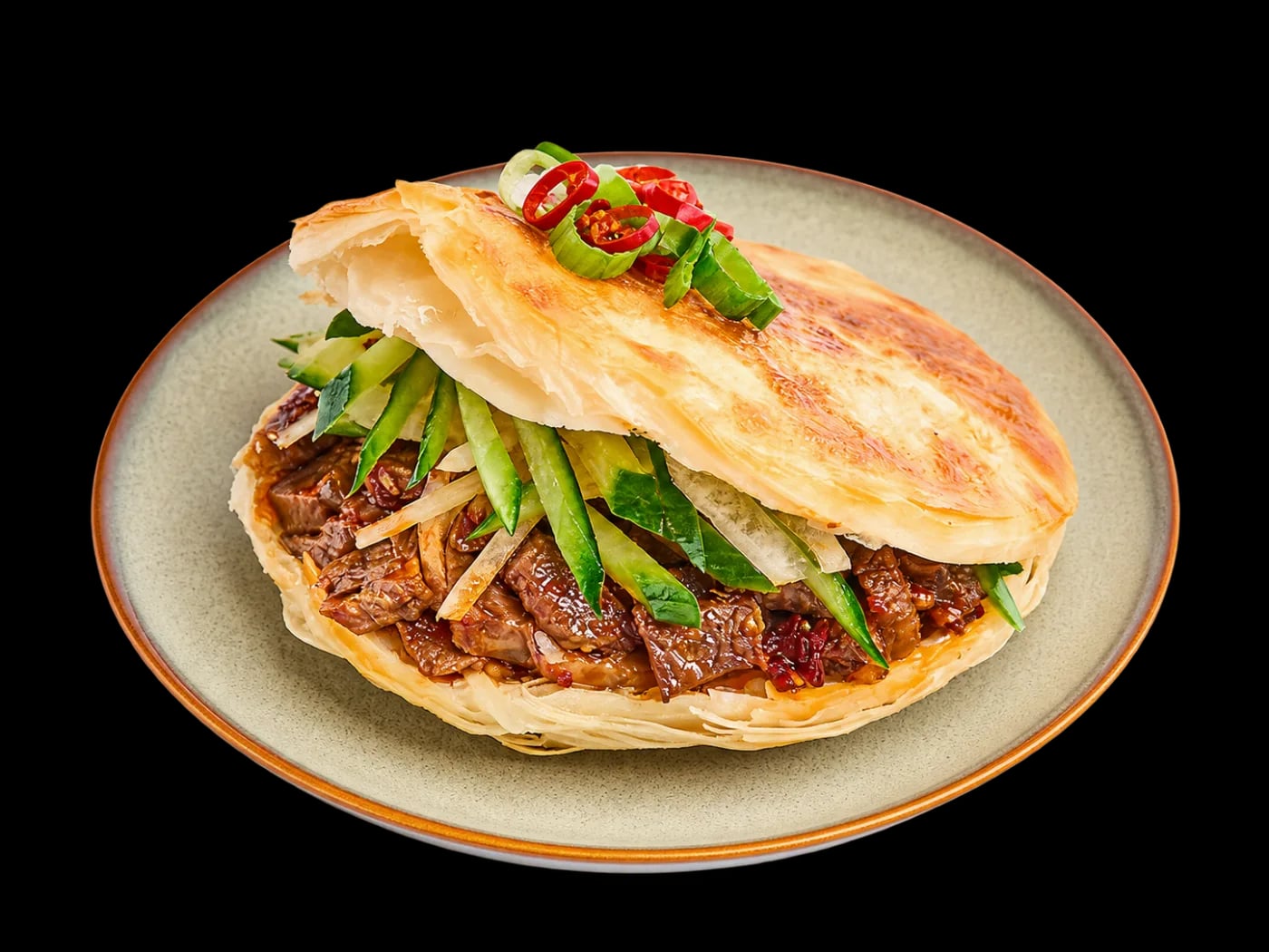Spicy Imperial Braised Beef Bun
