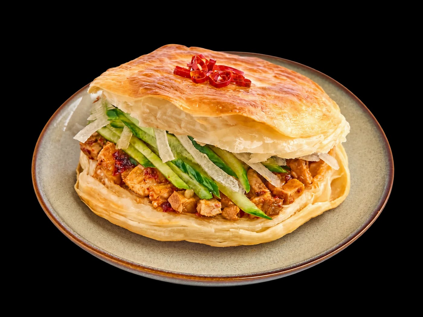Spicy Imperial Braised Pork Bun