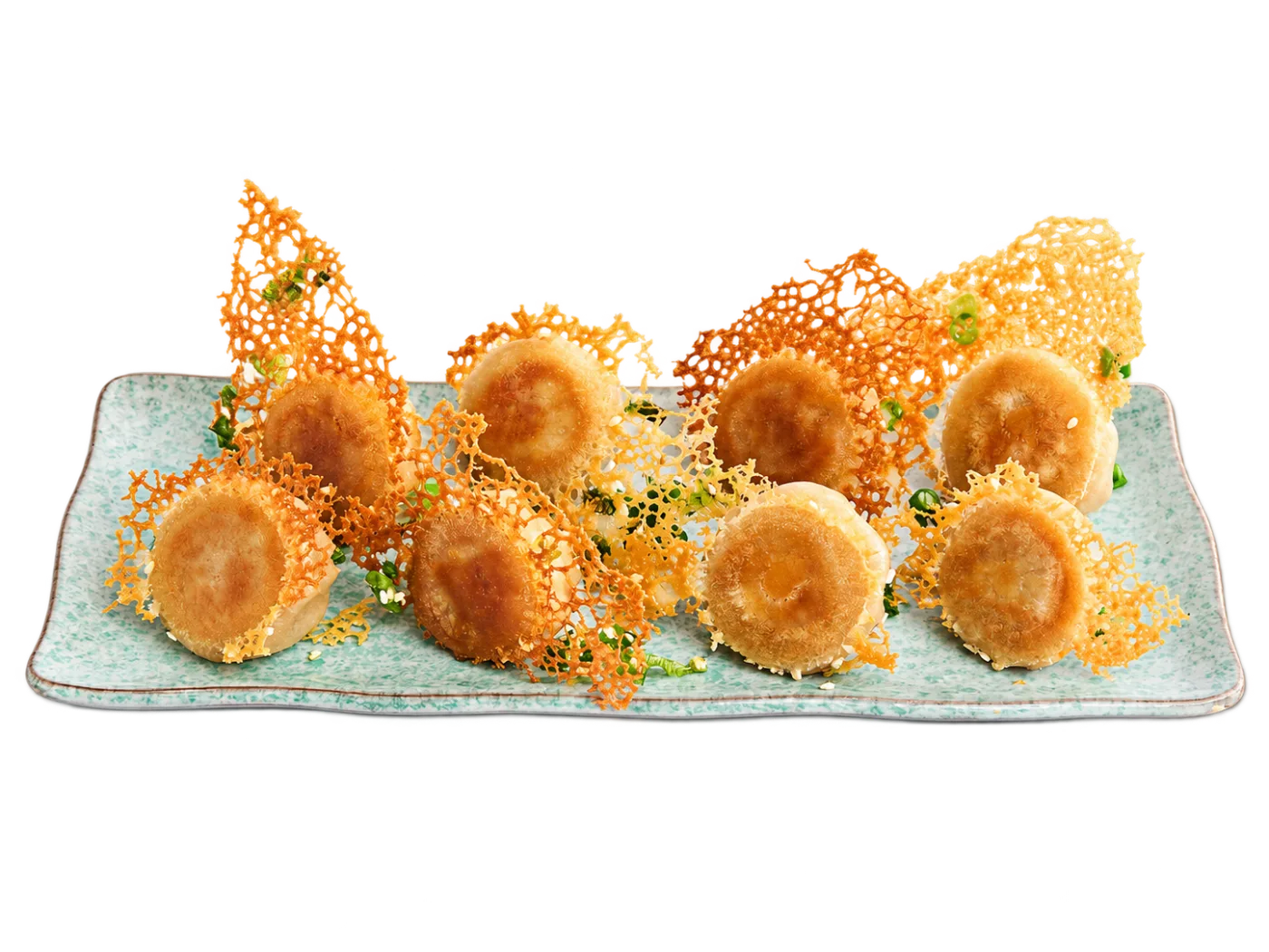 Mini Pan-Fried Pork Dumplings