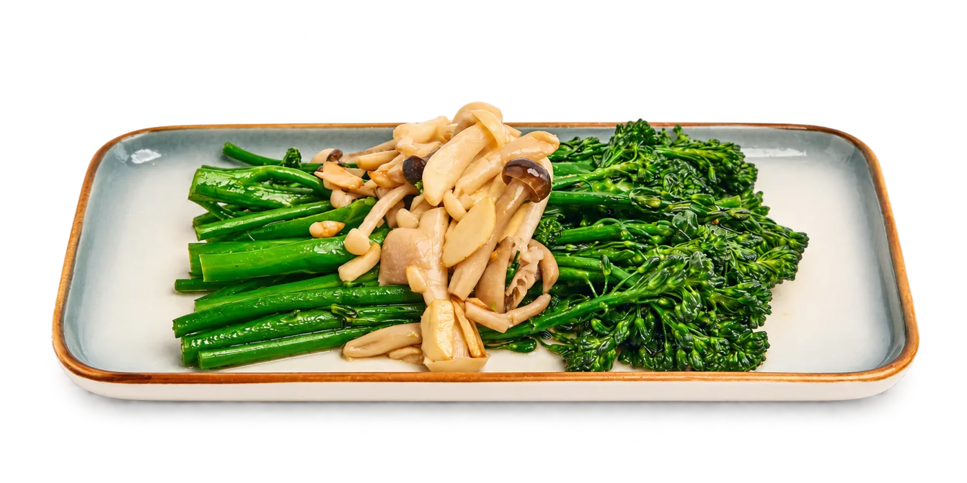Mushroom Garlic Broccolini