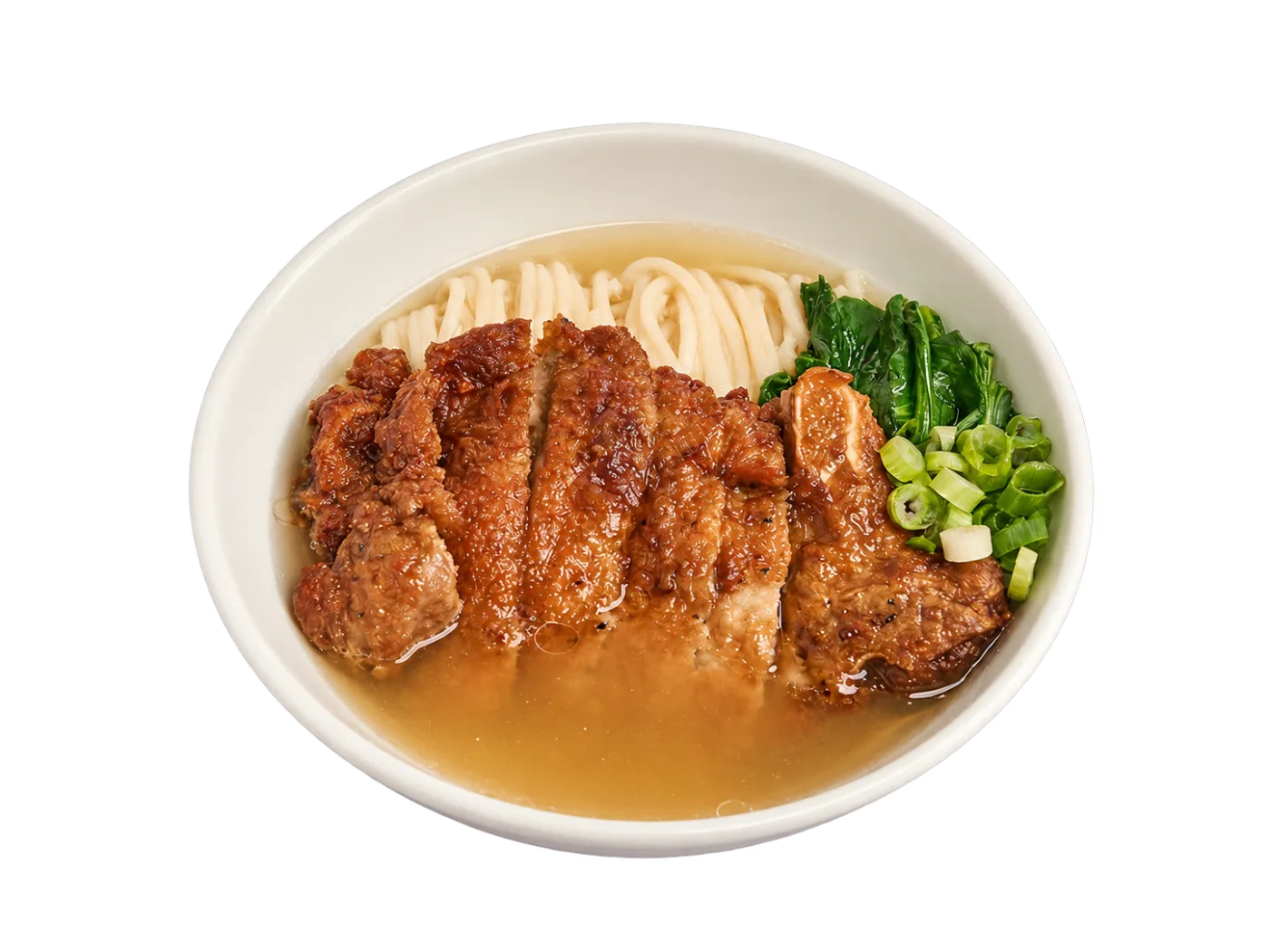 Pork Chop Noodle Soup