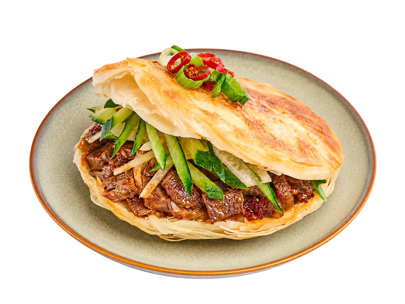 Spicy Imperial Braised Beef Bun